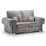 VERONA PLUSH VELVET 3 OR 2 PIECE SOFA UNIQUE STYLE AND DESIGN