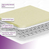 4ft / 4ft6 CLASSIC ORTHOPAEDIC SPRUNG MEMORY FOAM MATTRESS - Nabi's Ottoman Furniture