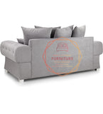 VERONA PLUSH VELVET 3 OR 2 PIECE SOFA UNIQUE STYLE AND DESIGN