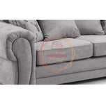 VERONA PLUSH VELVET 3 OR 2 PIECE SOFA UNIQUE STYLE AND DESIGN